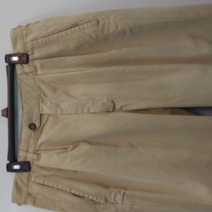 Ermenegildo Zegna Light Tan Italian Cotton Pants  35 -27.75